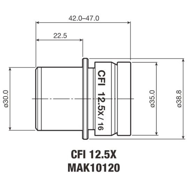 Nikon CFI Eyepiece 12.5X/16