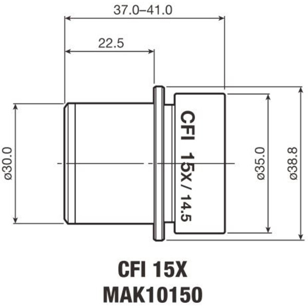 Nikon CFI Eyepiece 15X/14.5