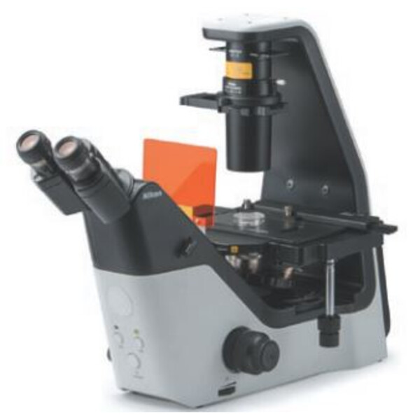 Nikon Eclipse TS2 inverted trinocular with phase contrast, PH, FL, objectives not included