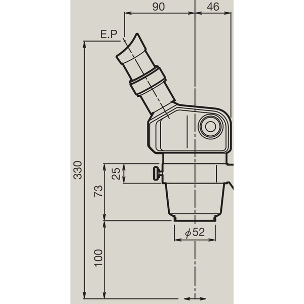 Nikon Stereo zoom microscope SMZ460, bino, 0.7x-3x, 60°, FN21, W.D.100mm, Incident and Transmitted light, LED