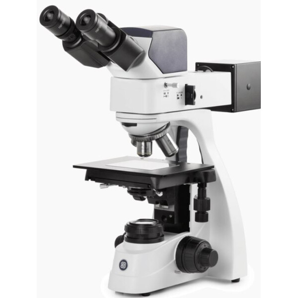 Euromex Microscope BS.1053-PLMi, MET, binocular, infinity, LED reflected/transmitted light, 50-500x