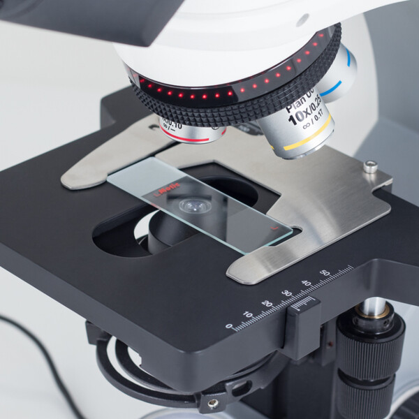 Motic Microscope Panthera E2, Trinocular, HF, Infinity, plan achromat, 40x-1000x, fixed Koehl.LED