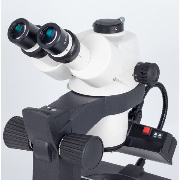 Motic Stereo zoom microscope GM-168, trino, 7,5-50x, wd 113mm