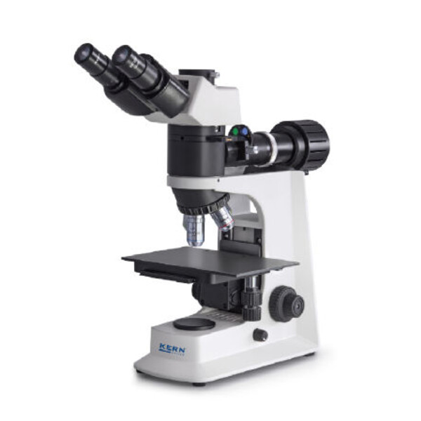 Kern Microscope OKM 173, MET, POL, trino, Inf, planachro, 50x-400x, Auflicht, HAL, 30W