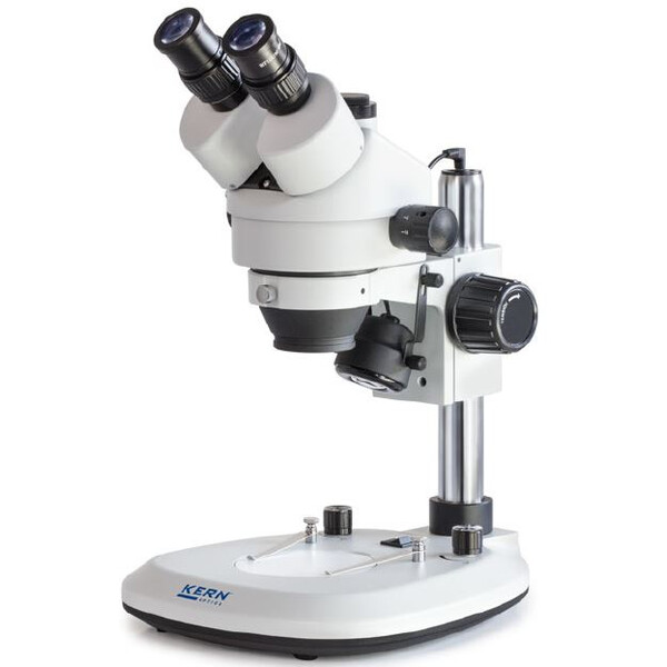 Kern Stereo zoom microscope OZL 464, trino, Greenough, 0.7-4.5x, HWF10x20, 3W LED