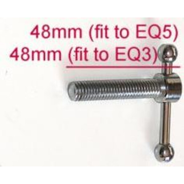 Lacerta Latitude adjustment screw M8 48mm