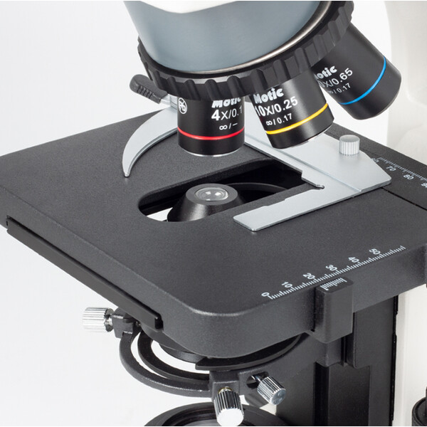 Motic Microscope BA310, LED, 40x-400x (without 100x), trino