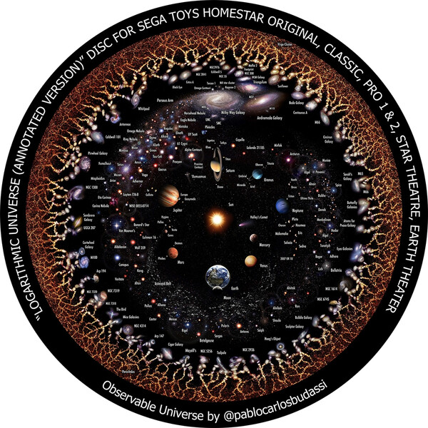 Redmark Disc for the Sega Homestar Planetarium Cosmology