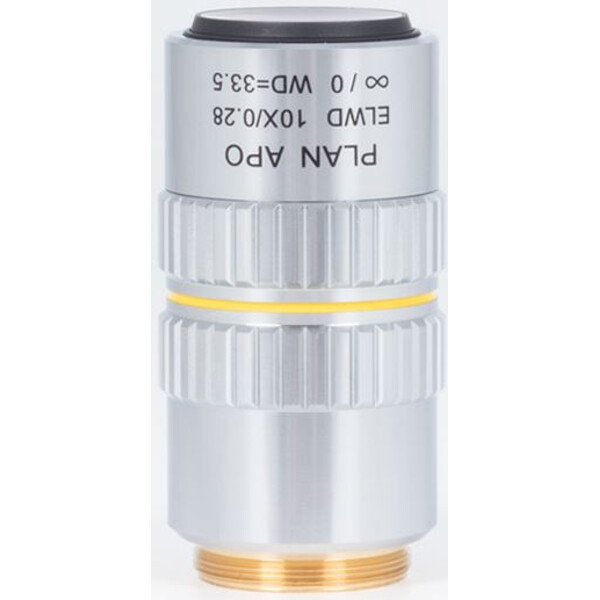 Motic Plan apochromatic objective PA ELWD 10X/0.280 (wd 33.5mm) parfocality correction