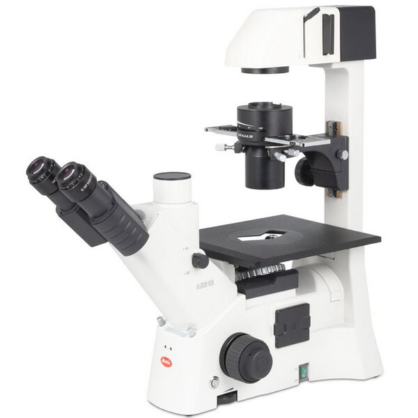 Microscope inversé Motic AE31E trino, infinity, 40x-400x, phase, Hal, 30W