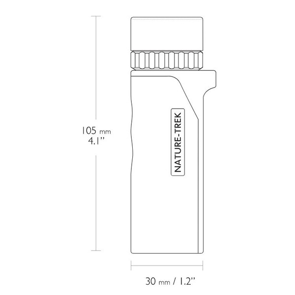 HAWKE Monocular Nature-Trek 8x25 Mono