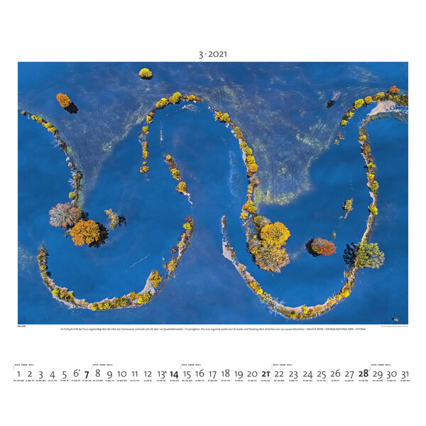 Palazzi Verlag Calendar World from Above 2021