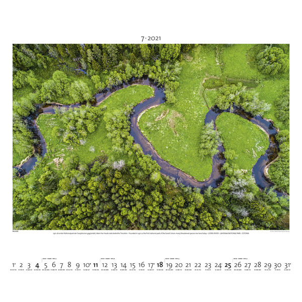 Palazzi Verlag Calendar World from Above 2021