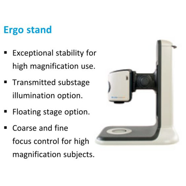 Vision Engineering Microscope EVO Cam II, ECO2503, 360°/34°, ergo, LED light, HDMI, USB3, 24" Full HD