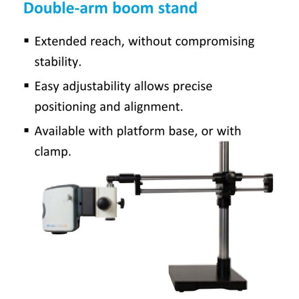 Vision Engineering Microscope EVO Cam II, ECO2513, double arm boom, LED light, 5 Diopt W.D.197mm, HDMI, USB3, 24" Full HD