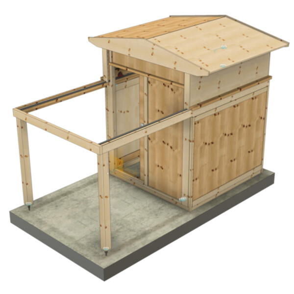 Dome Parts Roll-Off Observatory GreenLine MICRO-MS20