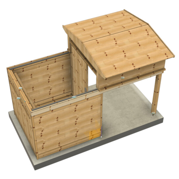 Dome Parts Roll-Off Observatory GreenLine MICRO-MS20