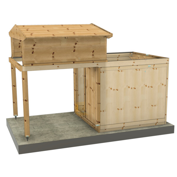 Dome Parts Roll-Off Observatory GreenLine MICRO-MS20