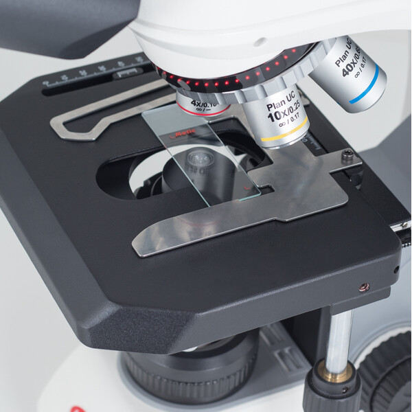 Motic Microscope Panthera C2, bino, infinity, plan, achromatic, 40x-1000x, Halogen/LED