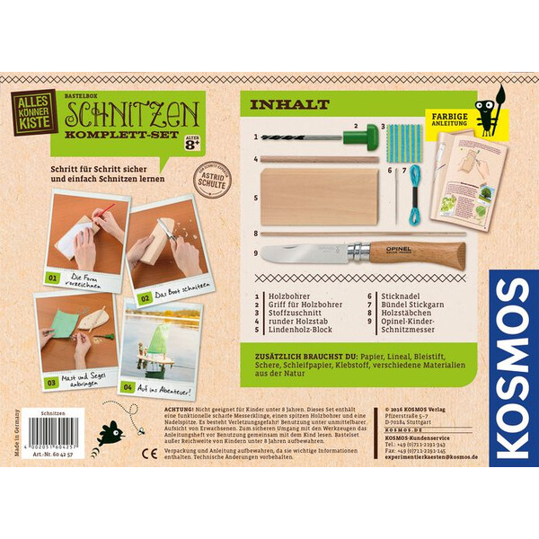 Kosmos Verlag Carving complete set