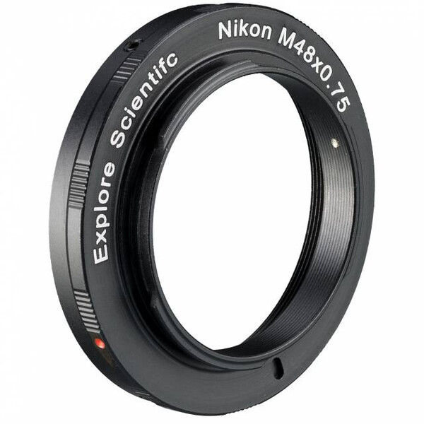 Explore Scientific Camera adaptor M48 compatible with Nikon