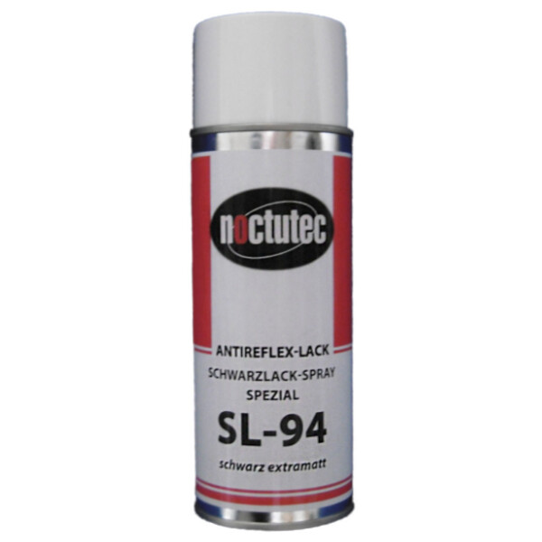 noctutec Antireflex-Lack SL-94 black extra matt spray can 400ml
