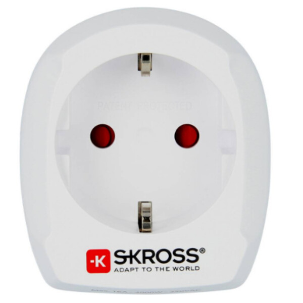Skross Power pack Travel adapter Europe to UK