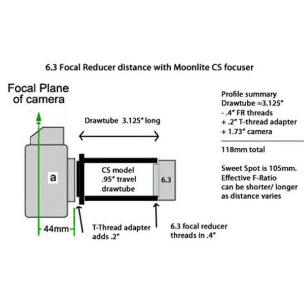MoonLite SCT Focuser 2" CS Model