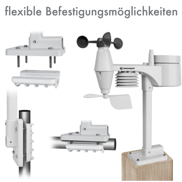 Explore Scientific Weather station WLAN-Wettercenter mit 5-in-1 Profi-Sensor V