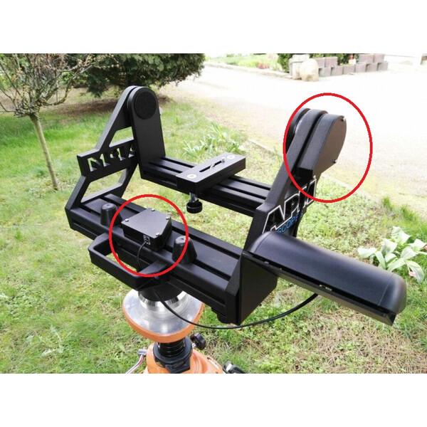APM Bracket mounting for large binoculars with AMT encoder