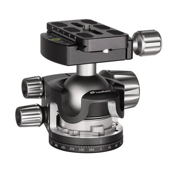 Leofoto Tripod ball-head LH-40 + Schnellwechselplatte QP-70N