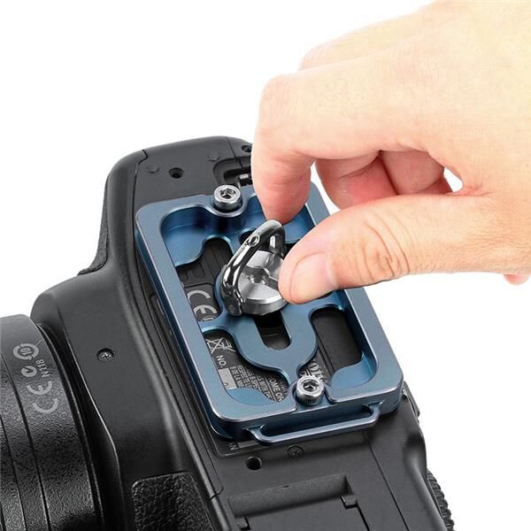 Leofoto Quick release plate NP-65T Blue