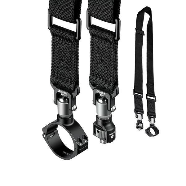 Leofoto Strap-36LM inkl. QD-Stativbeinschelle 36mm und QD-Buchse 3/8"
