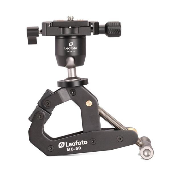 Leofoto Tripod MC-50+MTB-19 Klemmstativ + Kugelkopf mit Schnellwechselplatte