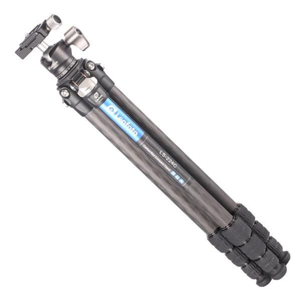 Leofoto Carbon tripod LS-224C Ranger + Ballhead LH-25 + kurze Mittelsäule DC-222C