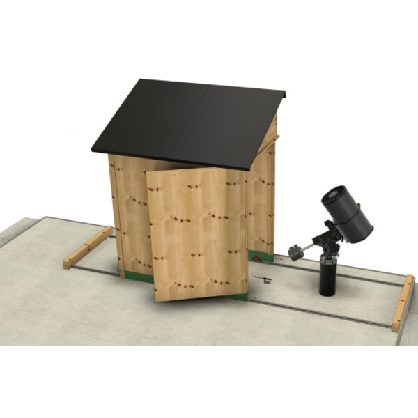 Dome Parts GmbH Roll-Away Garden Observatory GreenLine MICRO RM