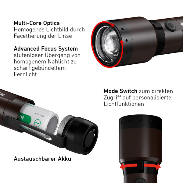 LED LENSER Torch P7R Signature