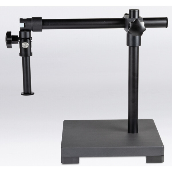 Motic Industriel stand Horizontal Arm Tripod, Base Plate, 1-arm, 400mm Column, Column Head Mount