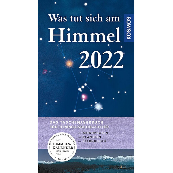 Kosmos Verlag Almanac Was tut sich am Himmel 2022