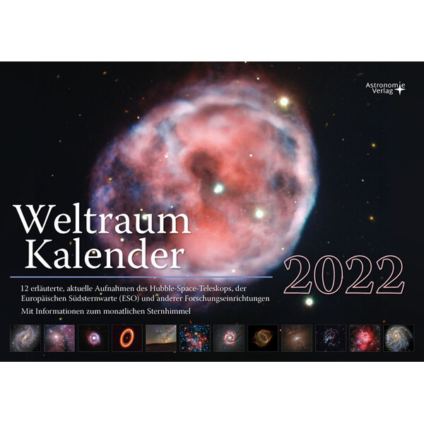 Astronomie-Verlag Calendar Weltraum-Kalender 2022