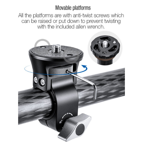 Leofoto Central column and HC-32 extension arm set