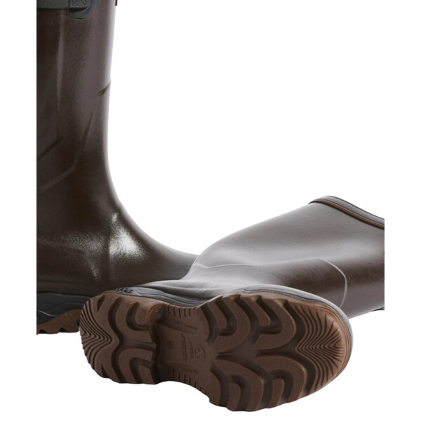 Aigle PARCOURS 2 VARIO BROWN RUBBER BOOTS, SIZE 8