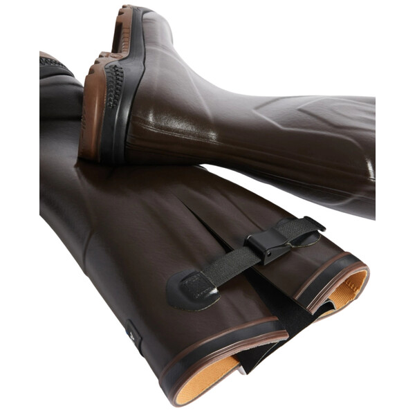 Aigle PARCOURS 2 VARIO BROWN RUBBER BOOTS, SIZE 8