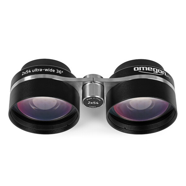 Omegon 2x54 binoculars for star field observation + UHC