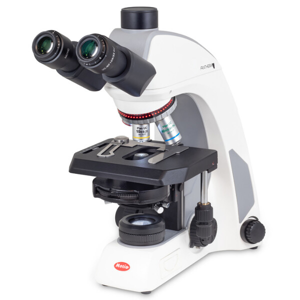 Motic Microscope Panthera C2, Phase package, trino, infinity, plan, achromatic, 40x-400x, Halogen/LED