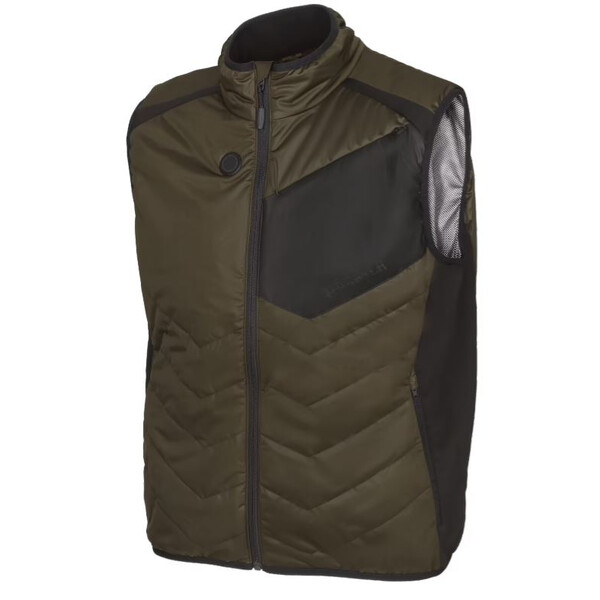 Härkila Heating vest, Willow green/Black, size XS
