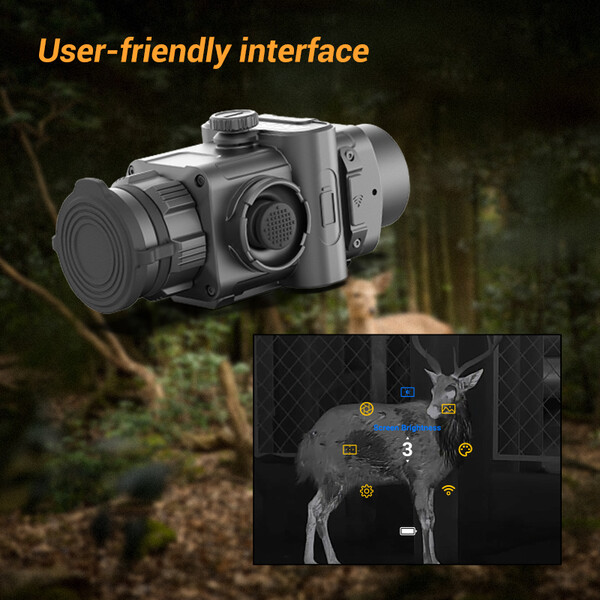 CONOTECH Thermal imaging camera Wärmebild-Vorsatzgerät Artemis 25 Bundle inkl. Akkus und Ladegerät