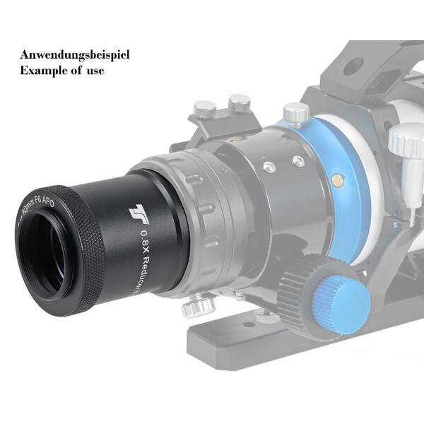 TS Optics Apochromatic refractor AP 80/480 CF-APO f/6 FPL55 Triplet OTA