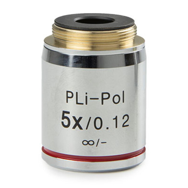Euromex Objective IS.7905-T, 5x/0.12, PLPOLi, plan, infinity, strain-free (iScope)