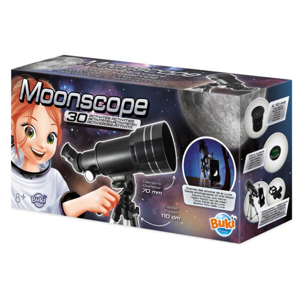 Buki Children's Telescope Moonscope 30